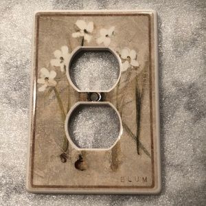 Ceramic Double Outlet Cover